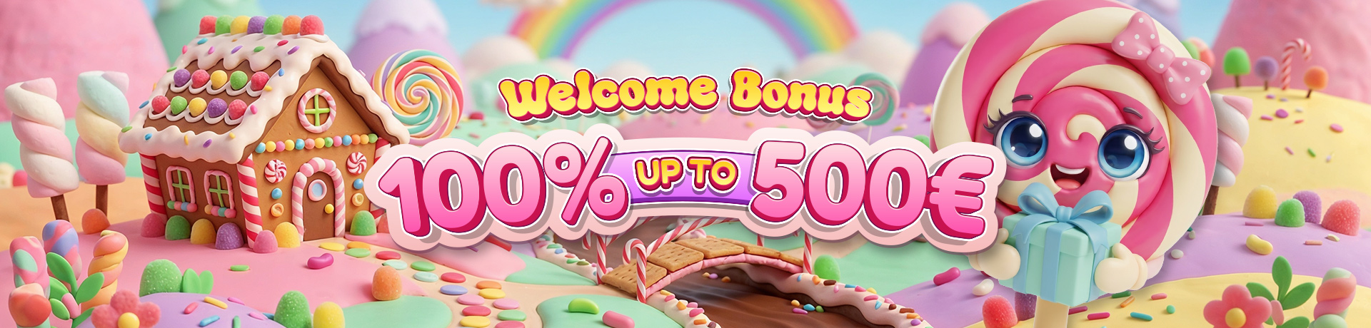 Sweetsino — bonus de bienvenue jusqu'à 500€