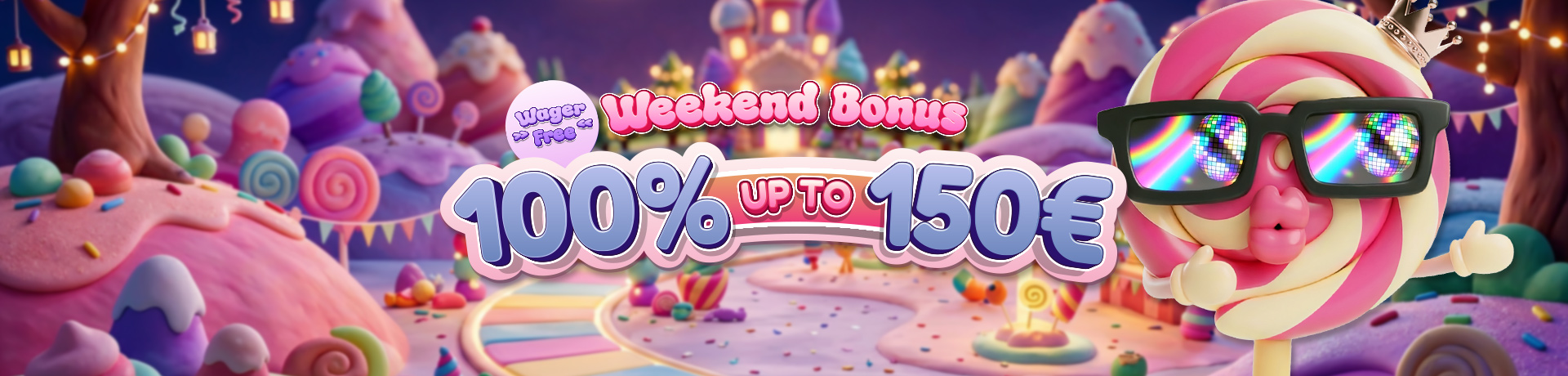 Sweetsino — bonus du weekend sur mobile