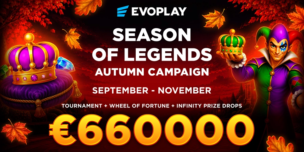 Promo d'automne Evoplay sur Sweetsino
