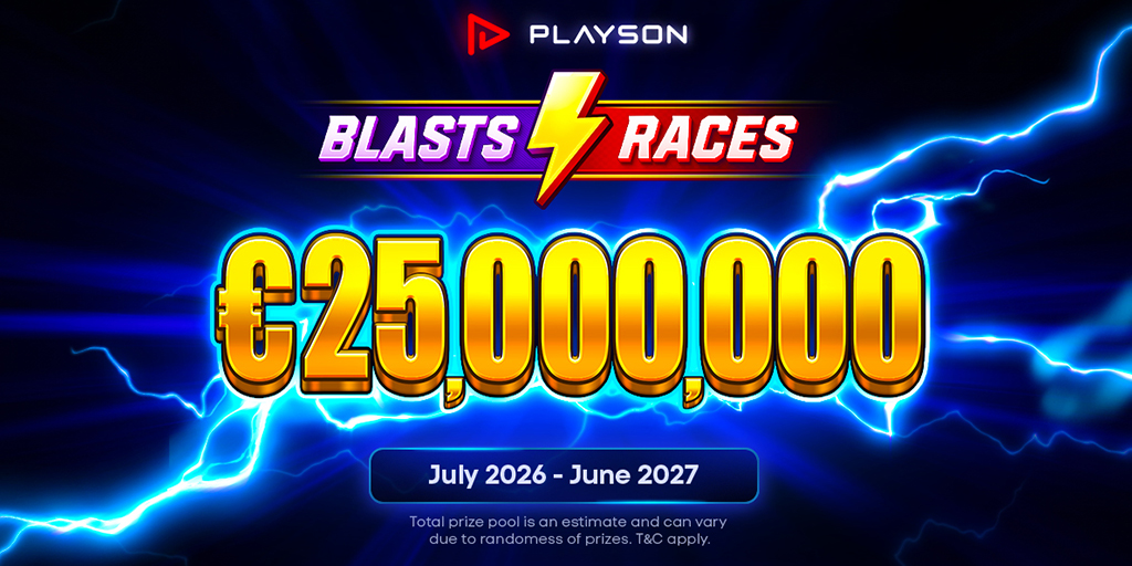 Promo Playson Blast & Races sur Sweetsino